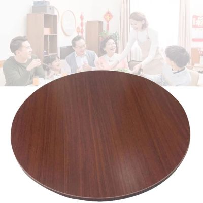 Lazy Susan Turntable 360 Wood Serving Tray, 32in 36in Wood Dining Table Turntable Round Rotating Serving Plate, Dining Table Centerpieces Tabletop Organizer, Swivel Furniture,Large Wooden Turntable