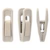 Corodo Velvet Hangers Clips 20 Pack + Corodo 60 Pack White Plastic Cips view 2