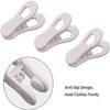 Corodo Velvet Hangers Clips 20 Pack + Corodo 60 Pack White Plastic Cips view 4