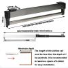 Closet Organizer Rack For Pants And Coat - Adjustable Clothing Organizer Holder, 30-60cm Closet Rod Holder, Expandable Closet Hanger Rail, Metal Frame Wardrobe Hanger, Sliding Closet Rod ( Size : 450M view 2