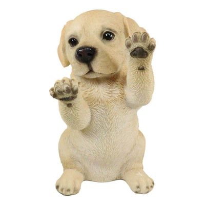 1 Pcs Of Begging Adorable Puppy Dog On Hind Legs Pet Pal Statue