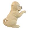 1 Pcs Of Begging Adorable Puppy Dog On Hind Legs Pet Pal Statue view 2