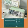 AVSMGP Underwear and Bras Drawer Organizers, Closet Dresser Drawers Organizers Dividers, Clothing Storage Organizers Box for Lingerie, Panties, Socks, Briefs,Ties,White,2 view 4