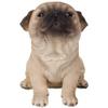 1 Pcs Of 5.5" H Realistic Animal Sitting Puppy Collectible Home Decor Figurine view 1