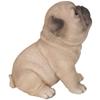 1 Pcs Of 5.5" H Realistic Animal Sitting Puppy Collectible Home Decor Figurine view 4