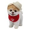 1 Pcs Of Straw Hat Dog Statue Pet Pal Dogs Collectible view 1