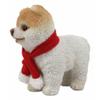 1 Pcs Red Scarf Dog Statue Collectible Breed view 2