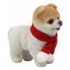 1 Pcs Red Scarf Dog Statue Collectible Breed view 3