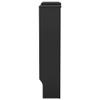 loibinfen Black Radiator Cover MDF Heating Radiator Cabinet Living Room Furniture Decor, 80.7"x8.1"x32.1", Vertical Design view 4