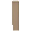 loibinfen Brown Radiator Cover MDF Heating Radiator Cabinet Living Room Furniture Decor, 44.1"x7.5"x32.1", Mesh Design view 4