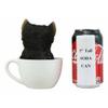 1 Pcs Of Realistic Adorable Dog in Teacup Statue 6" H Pet Pal view 4