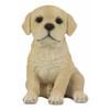 1 Pcs Of Realistic Sitting Adorable Puppy Statue 6.75" Tall Pet Pal view 1