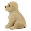 1 Pcs Of Realistic Sitting Adorable Puppy Statue 6.75" Tall Pet Pal view 2