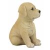 1 Pcs Of Realistic Sitting Adorable Puppy Statue 6.75" Tall Pet Pal view 3