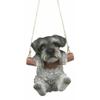 1 Pcs Of Lifelike Mini Puppy Macrame Branch Hanger 5.25" Tall With Jute Strings view 1