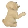 1 Pcs Of Begging Adorable Fawn Puppy Dog Pet Pal Pooch Figurine view 3