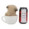 1 Pcs Of Realistic Adorable Dog Teacup Statue 5.5" Tall Pet Pal Puppy Figurine view 4