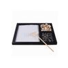 TOPINCN Desktop Meditation Yoga Zen Garden Kit Japanese Tabletop Rock Sand Chakra Shrine Altar Japanese Zen Decor Home Office Desk Zen Gifts for Women Man view 3