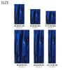 Window Privacy Film Decorative Blue Golden Marble Static Translucent Cling Window Decals Frosted Glass Window Clings Sticker Non-Adhesive Heat Control 35.4'' x 78.7'' view 3