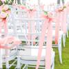Baluue 6Pcs Reserved Signs for Wedding, Clear Blank Hanging Acrylic Reserved Seating Signs for Reception Ceremony Events, Banquet Seat Label- Rectangle 9.8x3.9" (Peel Off Protective Film) view 2