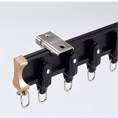 1 3 5 7 9 11 13 15 17 19 21 23 25 27 29 31 33 35 37 39 Ft Curtain Rails No Drill, Hotelero/ Living Room/ Black Out Curtain Wrap Around Drop Ceiling Curtain Track/ Riel Cortina ( Color : Ceiling mount