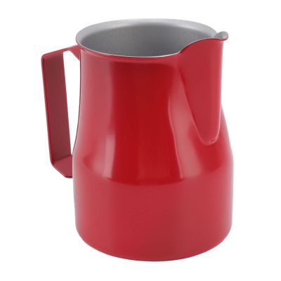 550ml Milk Pitcher Cup, Milk Frothing Pitcher Milk Frothing Cup, Coffee Ste ming Pitcher St inless, Steel Milk Jug Fror Cup for Home Coffee Shop