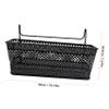 Cabilock Hanging Storage Basket for Organizing Grid Wall Basket Extra Large Random Color view 2