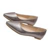 Levemolo 1pair Charming Flat Sole Shoes for Women Soft Bottom Non- Design for Casual Wear Birthday Festivals Grey view 1