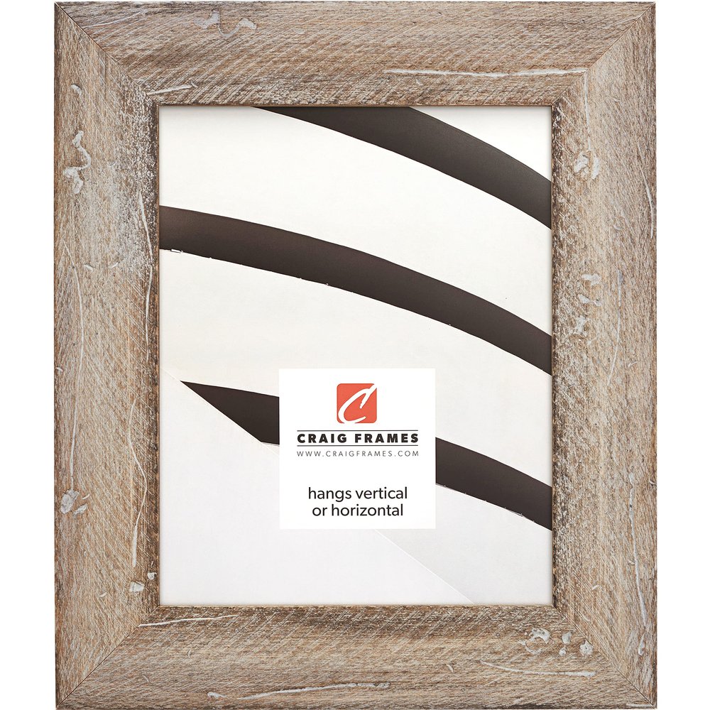 Craig Frames Hatteras, 18x20 Picture Frame, Beach Wood Brown