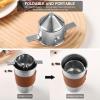 Bincoo Pour Over Coffee Dripper, Portable Stainless Steel Reusable Coffee Filter, Mini Collapsible Paperless Single Serve 1-2 Cup Coffee Dripper Cup Easy To Clean For Travel Camping Offices view 2