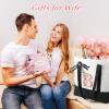 TRSODD Mothers Day Gifts for Mom Large Tote Bag and Makeup Bag Birthday Gifts for Women Wife Grandma Daughter Sister Friends Bridesmaid P view 3