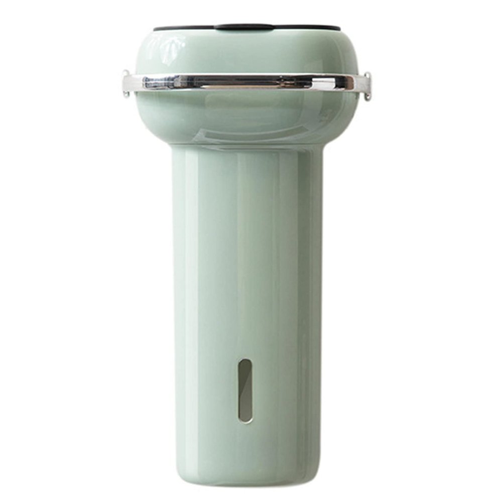 clinmday Paper Cup Dispenser,Multi-Function Wall-Mounted Punch Free Storing Large Capacity,Keep Neat Dustproof Home Paper Cup Container Household Accessories Green