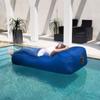 PHASFBJ Inflatable Couch Air Chair, Beach Chair for Water Proof & Anti-Air Leaking Design, Blow Up Chair Indoor & Outdoor, Inflatable Lounger Air Chair Sofa Bed Sleeping Bag Couch,Grey view 2