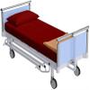 Fitted Hospital Bed Sheet with Pillow Cover - Best Cotton Sheets 10" Deep Pocket - 400TC Sheets - 100% Egyptian Cotton Sheets for Hospital Beds - Burgundy Solid, Standard Size (36" x 80") view 1