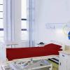 Fitted Hospital Bed Sheet with Pillow Cover - Best Cotton Sheets 10" Deep Pocket - 400TC Sheets - 100% Egyptian Cotton Sheets for Hospital Beds - Burgundy Solid, Standard Size (36" x 80") view 2