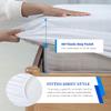 3 Pack Twin Mattress Protector Waterproof Mattress Protector Twin Mattress Pad Cover Noiseless Soft Breathable Terry Twin Mattress for Kids Pets Adults 39"x75" view 4