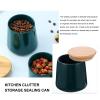 Alipis 1set Ceramic Sealed Canister Lid for Dry Food Storage Versatile Kitchen Organizer for Cereal Tea Grandma view 4