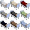 Fitted Hospital Bed Sheet with Pillow Cover - Best Cotton Sheets 12" Deep Pocket - 400TC Sheets - 100% Egyptian Cotton Sheets for Hospital Beds - Navy Blue Stripe, Full-XXL Size (54" x 84") view 3