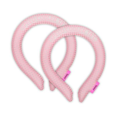 SpeedUSA Insta Speed Neck Coolers (2-Pack) (PinkDot & PinkDot)