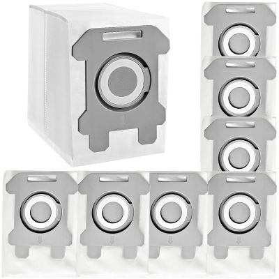 8 Pack Dirt Disposal Bags Replacement Bags Compatible with iRobot Vacuum Cleaner 105 405 705 104 504 505, i3, j7, j9, s9, s9 Plus i s j Series Vacuum Bags Replacement Parts Accessory