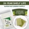 Emergency Food Ration Bars, Crops Flavor Survival Energy Bar Supply for Outdoor Camping Emergency Snowstorm Earthquake Disaster Preparedness Food with Long Self Life, 120g/bar view 3