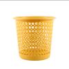 DYPASA Home Hollowed-Out Garbage can, Kitchen, Toilet, Plastic Paper Basket Without Cover (Color : Yellow) view 1