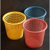 DYPASA Home Hollowed-Out Garbage can, Kitchen, Toilet, Plastic Paper Basket Without Cover (Color : Yellow) view 4