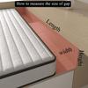 SAMTY Bed Gap Filler for headboard Space Gap Filler Bolster Pillow Stopper for Sofa Crack Filler Between Headboard and MattressExtender California King Size 71x8x6 Inch view 3