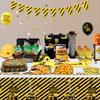 Inspireyee 160 Pack Construction Birthday Party Supplies Dump Truck Construction Birthday Decorations Construction Party Tableware Set - Plate, Napkins Serves 40 view 2