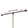 Closet Organizer Rack For Pants And Coat - Adjustable Clothing Organizer Holder, Lift Pull Down Adjustable Width Hanging Rod, Wardrobe Clothes Hanger Rail, Load Capacity 30kg, Black ( Size : 900-1220m view 3