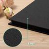 HoneyTolly Large Photo Album Self Adhesive 4x6 8x10 10x12 13"x12.6" Scrapbook Album 12.6"x11" Inch 60 Black Sticky Pages Linen Cover Magnetic Photo Album with A Metallic Pen and DIY Stickers(Black) view 4