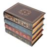 LIZEALUCKY False book box, decorative false book box, European antique decorative false book storage box, treasure box, home office bookshelf decoration(18cm) view 1