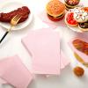 Glenmal 100 Pcs Paper Disposable Napkins 2 Ply Dinner Guest Cocktail Napkins Hand Towels for Wedding Spring Birthday Party Bridal Anniversary Reception, 13 x 16 Inches (Light Pink) view 2