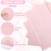 Glenmal 100 Pcs Paper Disposable Napkins 2 Ply Dinner Guest Cocktail Napkins Hand Towels for Wedding Spring Birthday Party Bridal Anniversary Reception, 13 x 16 Inches (Light Pink) view 4